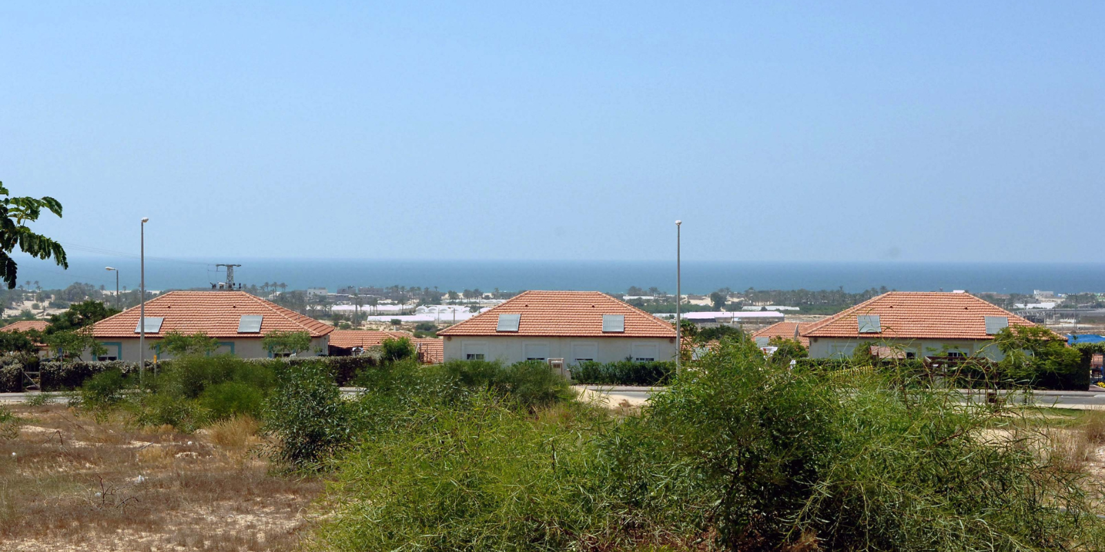 Jewish settlement in Gaza before the 2005 disengagement (Moshe Miilner, GPO)