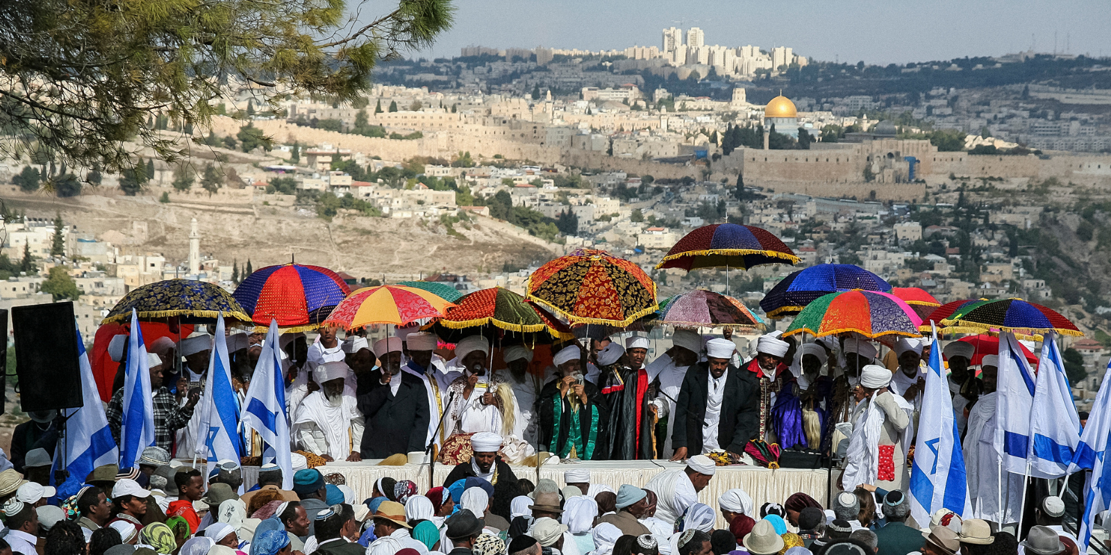 Ethiopian Jews celebrate Sigd in Jerusalem (Shutterstock.com)