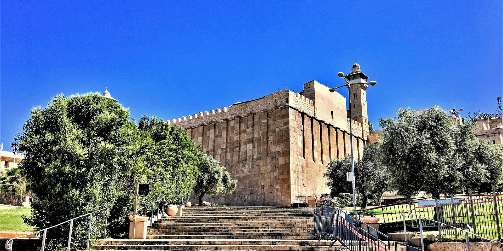 The Cave of Machpelah, burial place of Sarah, in Hebron (Shutterstock.com)