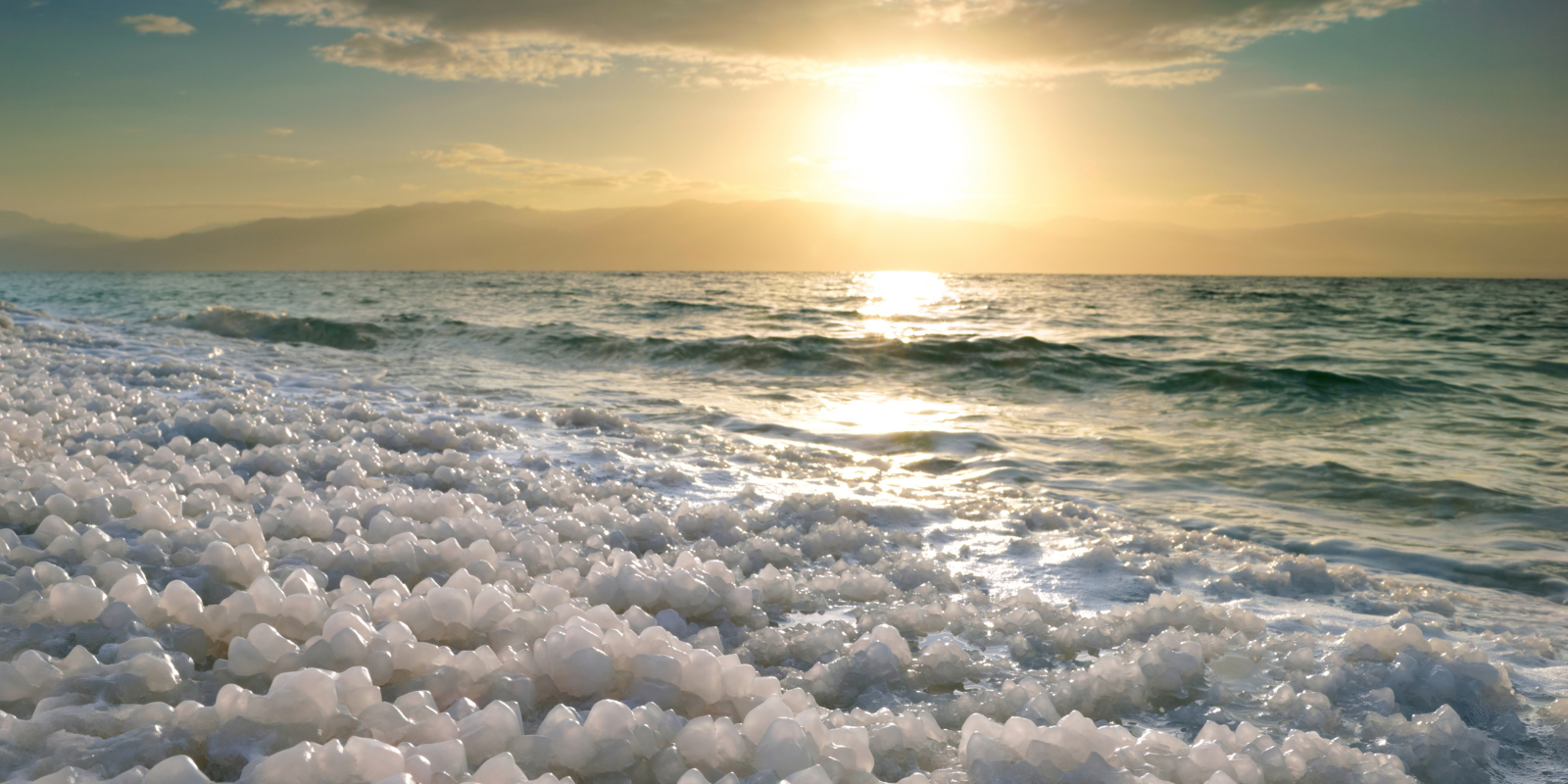 Sunrise at the Dead Sea, Israel (Shutterstock.com)