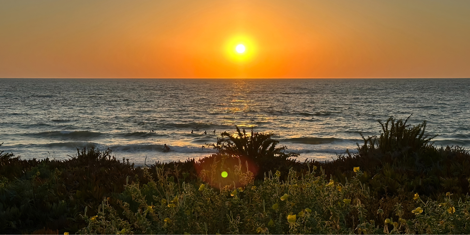 Sunset on the beach in Tel Aviv (CDJ Project, Shutterstock.com)