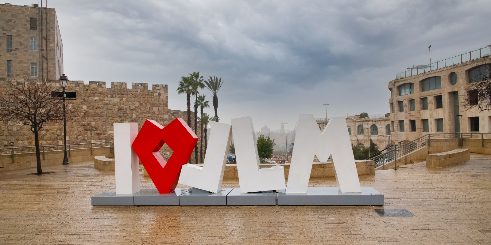 Lluvia en Jerusalén (Elen Marlen, Shutterstock.com)